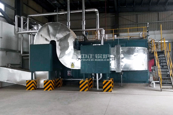 10吨 WNS 冷凝式燃气蒸汽锅炉项目
