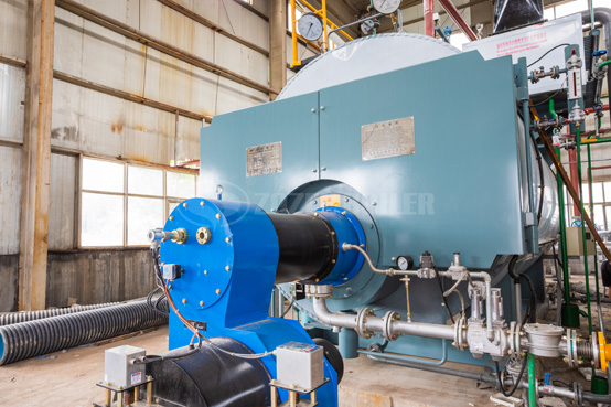 10吨WNS 系列冷凝式燃气蒸汽锅炉项目
